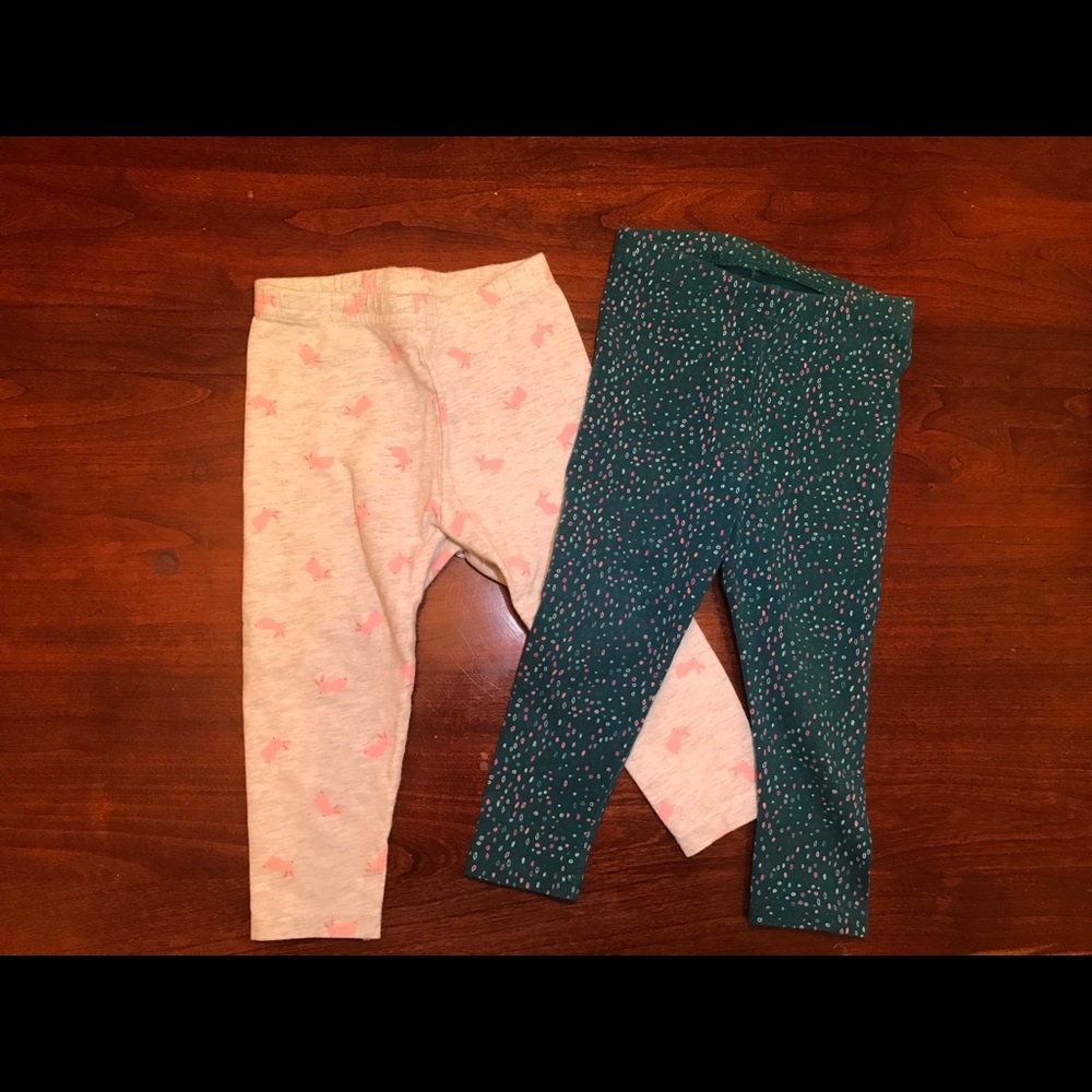 (3/$10) 18 month printed leggings